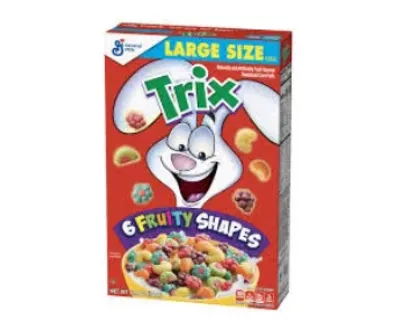 Produktbild von General Mills - Trix 6 Fruity Shapes 394g