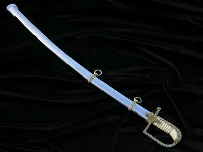 Immagine prodotto di Sciabola da ufficiale polacca wz.1921/22 con fodero - replica da addestramento Virtuti Militari, decorazione storica della sciabola PS-13