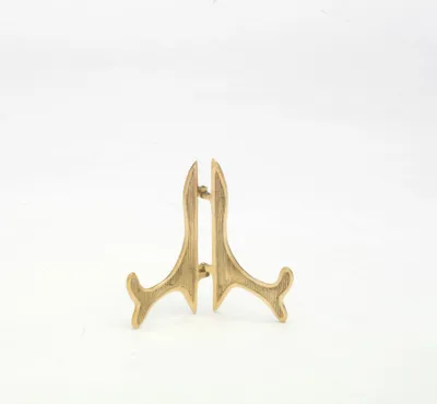 Produktbild von Buchhalter, Tellerständer Messing Gold Höhe 10 cm