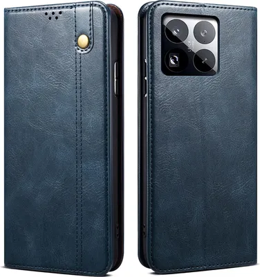 Obrázek produktu pro Pouzdro pro Xiaomi 15 kožené flip pouzdro peněženka s funkcí stojánku modré