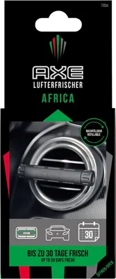 Zdjęcie produktu dla Odświeżacz powietrza AXE Africa w aluminiowym pojemniku + 2 wkłady