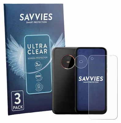Produktbild von 6x Für Gigaset GX6 Pro (Display+Kamera) Schutzfolie Savvies Displayschutz Display Schutz Folie Klar Transparent