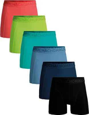 Produktbild von Muchachomalo Herren Boxershorts – 6er Pack – Microfaser & Stretch – Leichte Sport-Unterwäsche – Größe M - U-MICROFIB1010-169