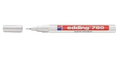 Immagine prodotto di Edding - Pennarello a base di olio 780 0,8 mm bianco | 10 pezzi