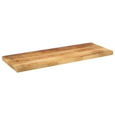 Immagine prodotto di Piano Tavolo 80x40x2,5 cm Rettangolare Legno di Mango Grezzo