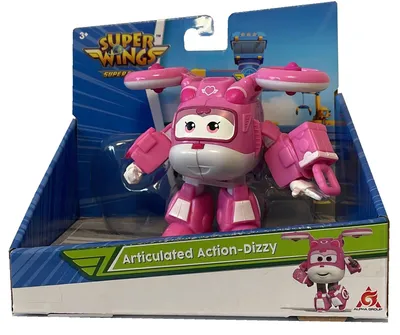 Produktbild von Super Wings Samolot Artikulierte Aktion Dizzy 8cm