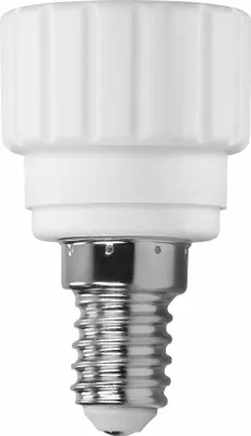 Immagine prodotto di Adattatore da E14 a GU10 VIRONE LH/E14/GU10-14, porcellana, bianco