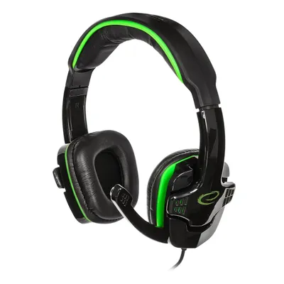 Obrázek produktu pro Esperanza EGH310G Sluchátka s mikrofonem Headband Black, Green