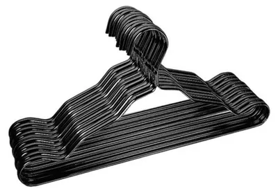 Productafbeelding van Ruimtebesparende Aluminium Kledinghangers Antislip