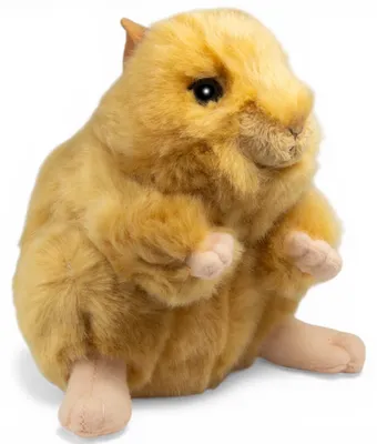 Produktbild von Carl Dick Hamster, Goldhamster aufrecht ca. 15cm Plüschtier, Stofftier, Kuscheltier 3809