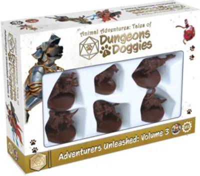 Zdjęcie produktu dla Tales of Dungeons & Doggies Vol. 3 Miniaturen-Set Englisch