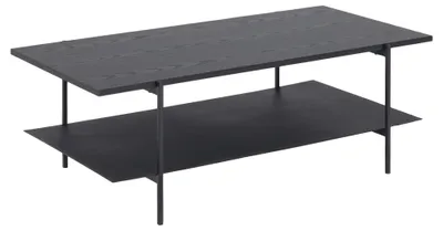 Obrázek produktu pro Design Scandinavia Konferenční stolek Angus, 115 cm, černá
