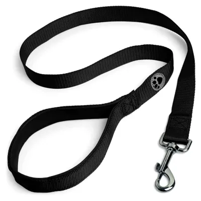Produktbild von Hundeleine mit gepolstertem Griff - Schwarz - 100 cm