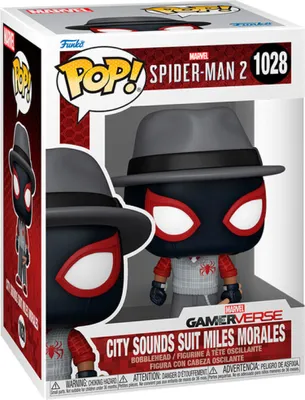 Zdjęcie produktu dla Funko POP Spider-man 1028 City Sounds Suit Miles Morales Figurka Kolekcjonerska