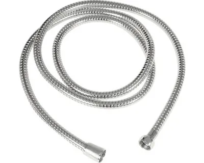 Obrázek produktu pro Sprchová hadice nerez ocel dvouzámková M1/2"xkon.1/2" chrom 150 cm