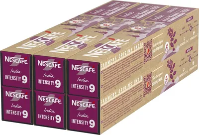 Produktbild von NESCAFÉ Farmers Origins India Espresso für Nespresso (8 x 10 Kapseln)