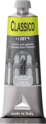 Image de Maimeri Classico Peinture à l'huile Cinnabar Green Yellow 60 ml 1 pièce