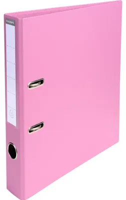 Image de Exacompta 10x Classeur à levier PVC A4 dos de 50mm. Rose 53555E