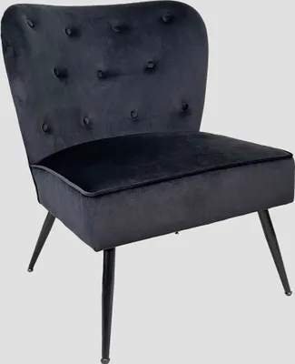 Zdjęcie produktu dla HOMLA Fotel CARNIVAL czarny 71x75,5x86 cm