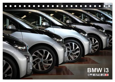 Produktbild von BMW i3 (Tischkalender 2027 DIN A5 quer), CALVENDO Monatskalender
