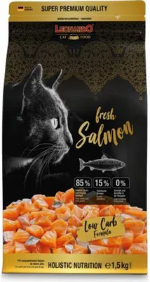Obrázek produktu pro Leonardo suché krmivo pro kočky Čerstvý losos 1,5 kg