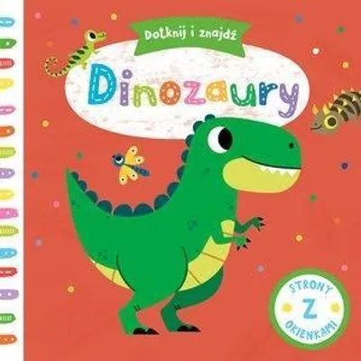 Immagine prodotto di Dotknij i znajdź Dinozaury - Opracowanie Zbiorowe (Bücher mit Klappen auf Polnisch)