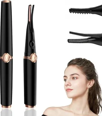 Produktbild von Erhitzte Wimpern -Helller, elektrische Hurler 3 -Temperaturmodi, schnelles Erhitzen von natürlichen Biegung 24 Stunden, alle Wimpern (schwarz)