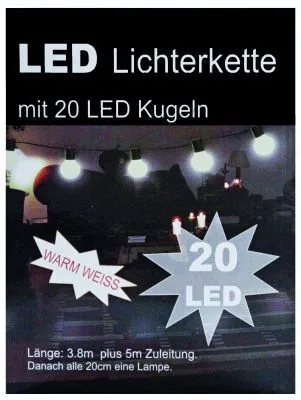 Produktbild von Partybeleuchtung 20 LED