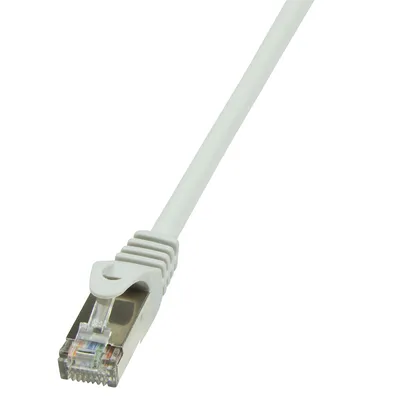 Obrázek produktu pro LogiLink 1m Cat.6 F/UTP, 1 m, Cat6, F/UTP (FTP), RJ-45, RJ-45, Šedá