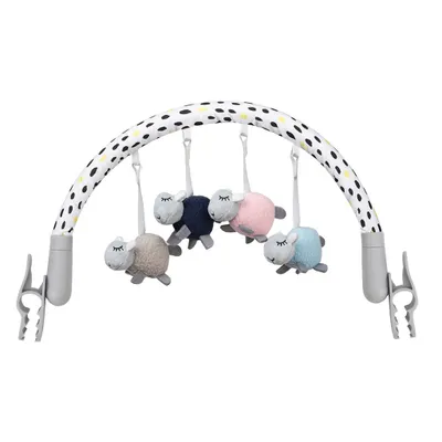 Produktbild von MoMi JOY - Spielbögen für Baby - Spielzeuge- Mobile Tiere - für Kinderwagen, Kinderbett, Buggy