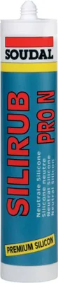 Produktbild von SILIRUB PRO N  Silikondichtstoff für Bauanschlussfugen Kartusche 310 ml neutral schokobraun