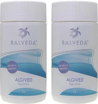 Produktbild von BALVEDA ALGIVED Algenschutz schaumfrei & Sauerstoff-Aktivator 2x 1 L