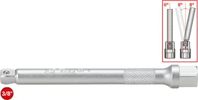 Obrázek produktu pro KS Tools 911.3911-E, Jedna položka, Prodlužovací lišta, Chrom-vanadiová ocel, 75 mm, 1 kusů