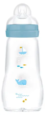 Image de MAM Feel Good Glass Bottle 260 ml 0+ 3fach sortiert 6 Stück Verkaufseinheit 617365 9001616819407