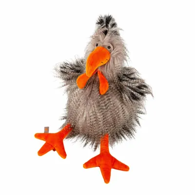 Obrázek produktu pro sigikid Roost Boost Cock-a-doodle-doo, plyšová hračka, plyšová hračka, šedá, 30 cm, 42979