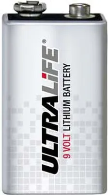 Produktbild von Lithium Batterie Ultralife Typ CR-V9 9V-Block