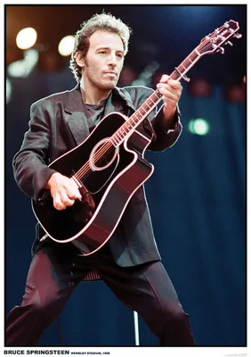 Obrázek produktu pro Bruce Springsteen – Wembley Stadium 1988 – Plakát – 59x84 cm