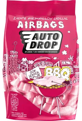 Obrázok produktu pre Autodrop Airbagy Zachte Marshmallow Cadillac 250g – vzdušné marshmallows