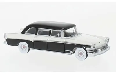 Productafbeelding van Modelauto ZIL 111-V, zwart/wit, 1966.
