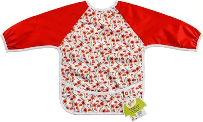 Obrázok produktu pre XKKO Podbradník s rukávmi - Red Poppies, 1ks