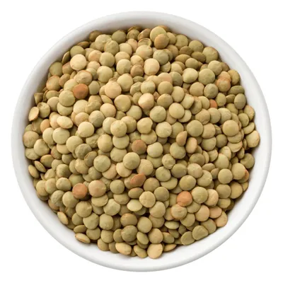 Produktbild von Linsen grün 1 kg | bissfest, vielseitig | für Salate, Suppen & Eintöpfe