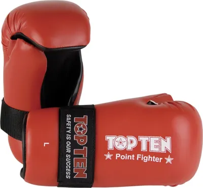 Produktbild von Semikontakt-Handschuh Point Fighter Rot L
