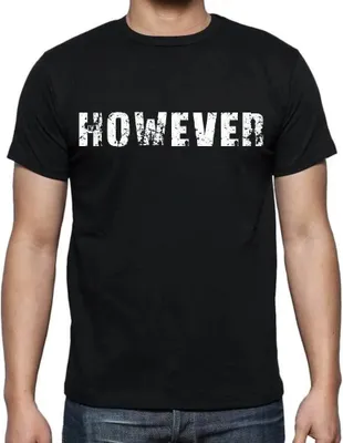 Produktbild von Herren Grafik T-Shirt Allerdings – However – Öko-Verantwortlich Vintage Jahrgang Kurzarm Lustige Druck Geburtstag Geschenk Mann