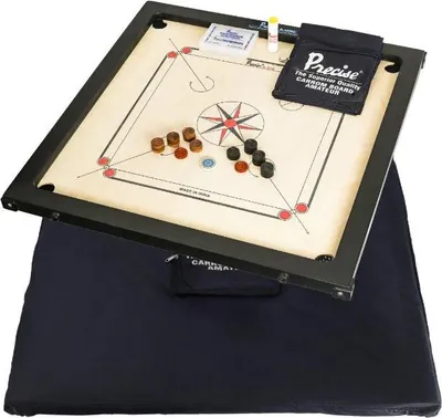Produktbild von Precise - Prof Carrom - Ama-One 8 mm - 12 kg. - Komplettset - Turniertauglich - India
