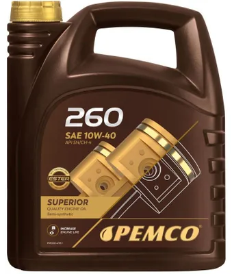 Produktbild von PEMCO 260 für 10W-40 4 Liter Motoröl Motorenöl 505 00 502 00 501 01 229.3 229.1 PSA B71 2296 RN0710 RN0700 Öl