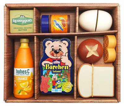 Produktbild von Tanner DER KLEINE KAUFMANN TANNER Deco  Großes Frühstücksset aus Holz