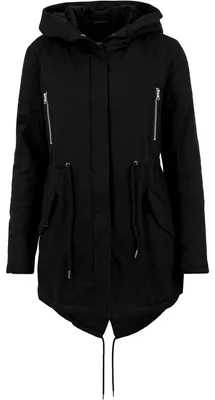 Produktbild von Urban Classics - Parka Sherpa-Futter für Damen TN609 (3XL) (Schwarz)