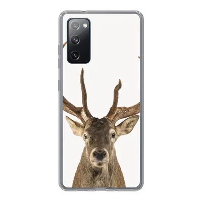 Produktbild von MuchoWow® Handyhülle Schutzhülle Hülle für Samsung Galaxy S20 FE Hirsche - Tiere - Geweih - Kinder - Jungen Silikon Softcase Handy Hülle - Abdeckung