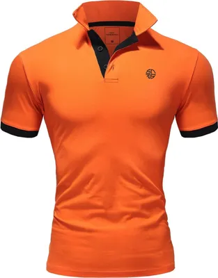 Produktbild von SOULSTAR Herren Poloshirt MPROUND Herren Kurzarm T-Shirt Polo Hemd