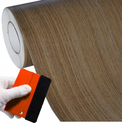 Produktbild von Solar Systems | Möbel-Folie DecoFlex SL0204 - 122x300cm - Heller Nussbaum - Selbstklebend - Strukturierte Oberfläche